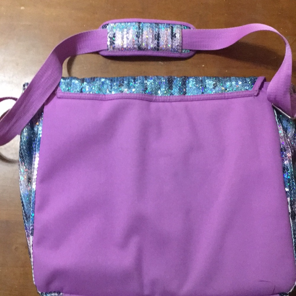 Justice Sequin Book bag & lunch bag. - Picture 4 of 8